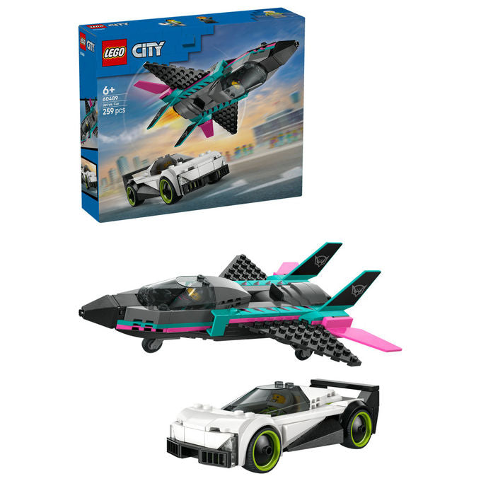LEGO, City Jet contro Auto Sportiva