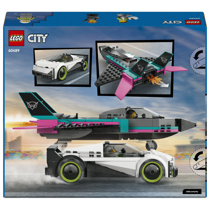 LEGO, City Jet contro Auto Sportiva