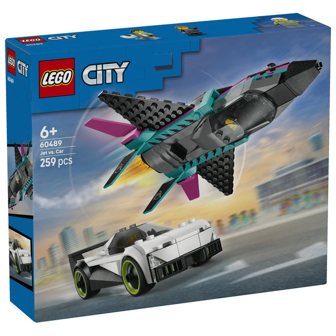LEGO, City Jet contro Auto Sportiva