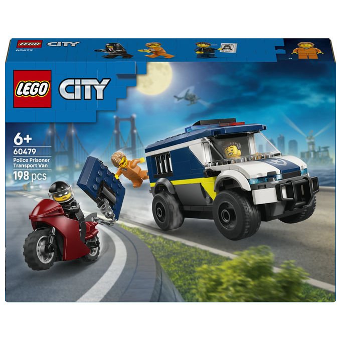 LEGO, City Cellulare della Polizia, Set di Costruzioni 60479