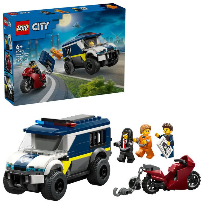 LEGO, City Cellulare della Polizia, Set di Costruzioni 60479