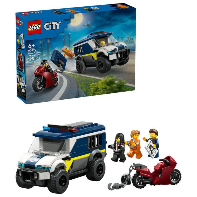 LEGO, City Cellulare della Polizia, Set di Costruzioni 60479