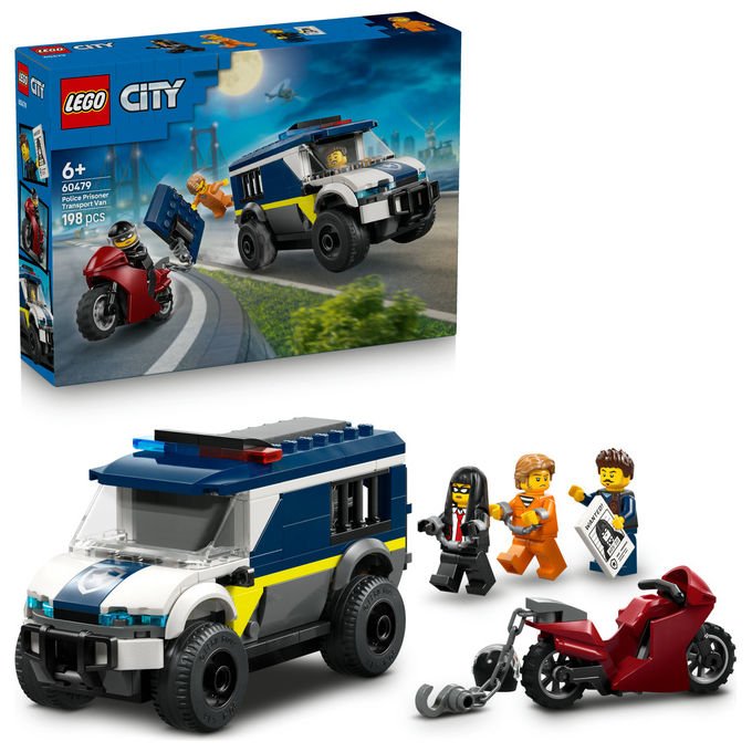 LEGO, City Cellulare della Polizia, Set di Costruzioni 60479