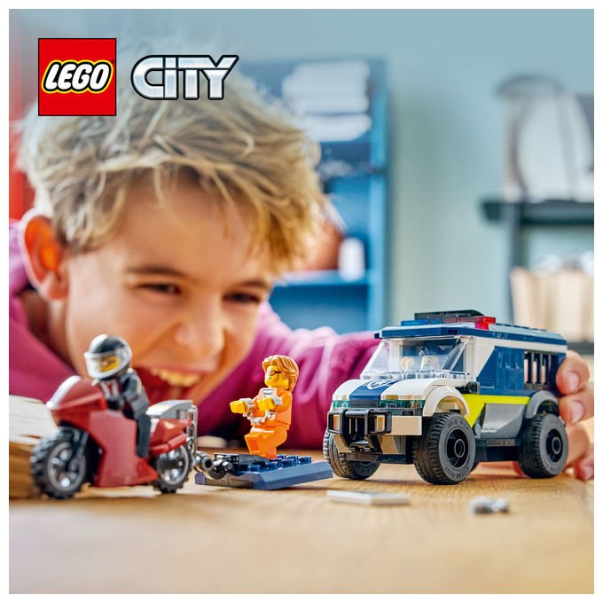 LEGO, City Cellulare della Polizia, Set di Costruzioni 60479