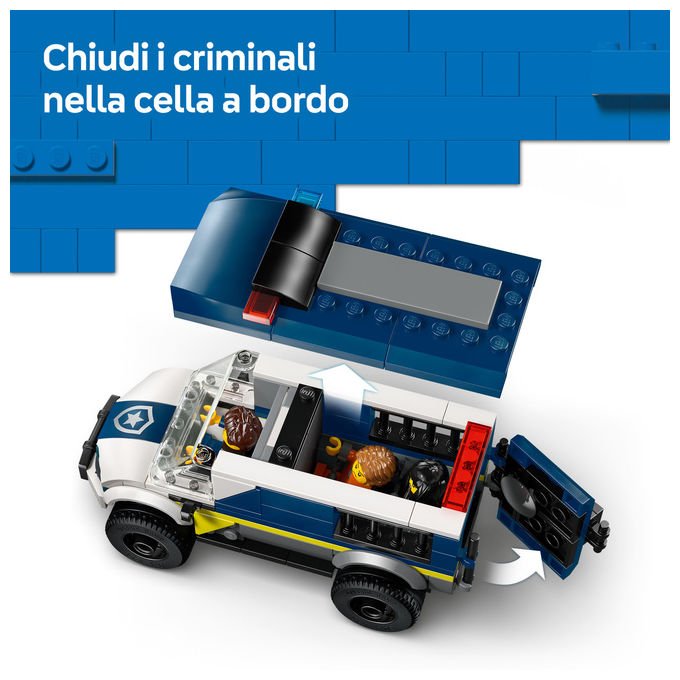 LEGO, City Cellulare della Polizia, Set di Costruzioni 60479