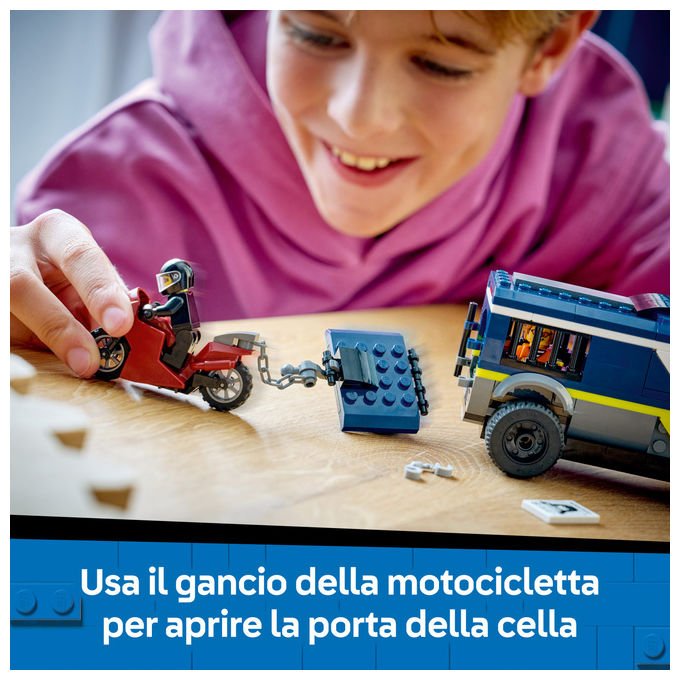 LEGO, City Cellulare della Polizia, Set di Costruzioni 60479