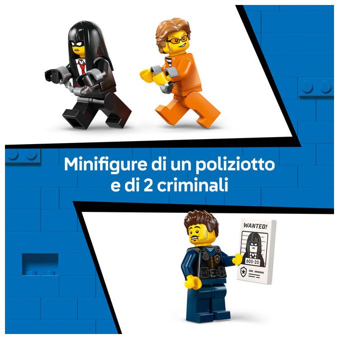 LEGO, City Cellulare della Polizia, Set di Costruzioni 60479