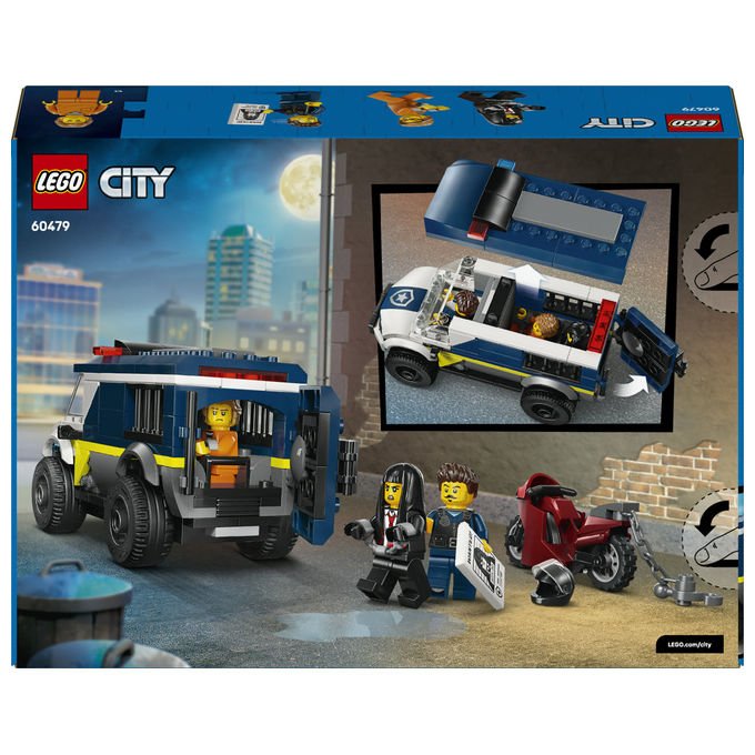 LEGO, City Cellulare della Polizia, Set di Costruzioni 60479