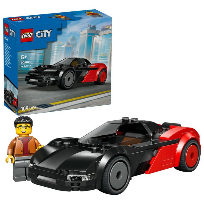 Lego City, Supercar EV, Set di Costruzioni