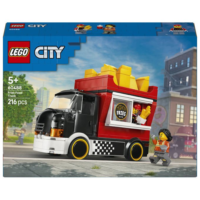 Lego, City Food Truck delle Patatine, Great Vehicles