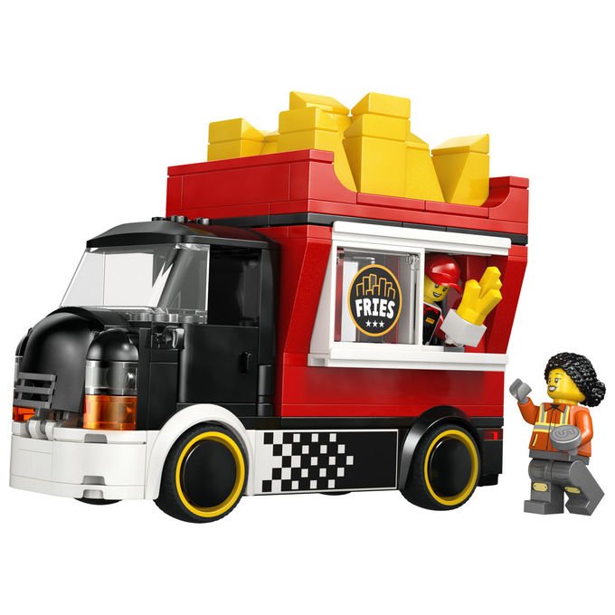 Lego, City Food Truck delle Patatine, Great Vehicles
