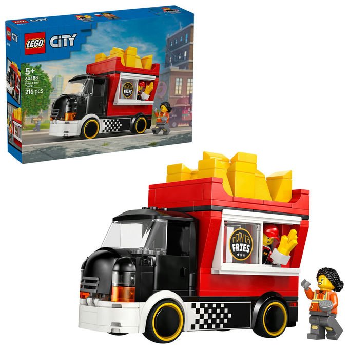 Lego, City Food Truck delle Patatine, Great Vehicles