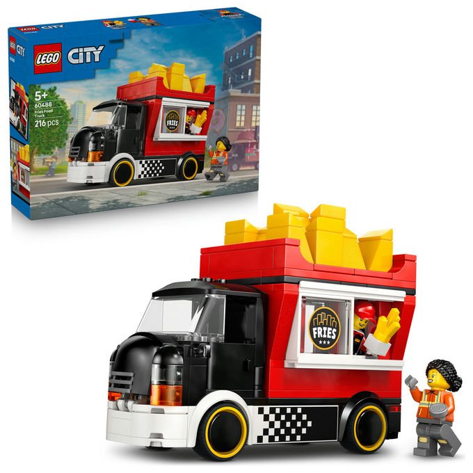 Lego, City Food Truck delle Patatine, Great Vehicles