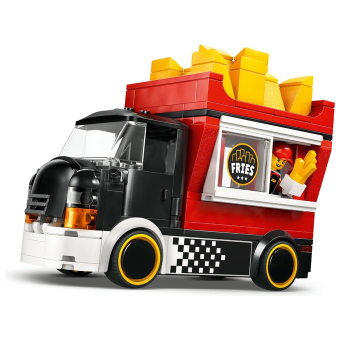 Lego, City Food Truck delle Patatine, Great Vehicles