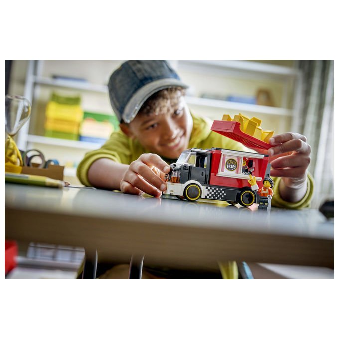 Lego, City Food Truck delle Patatine, Great Vehicles
