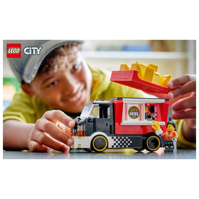 Lego, City Food Truck delle Patatine, Great Vehicles