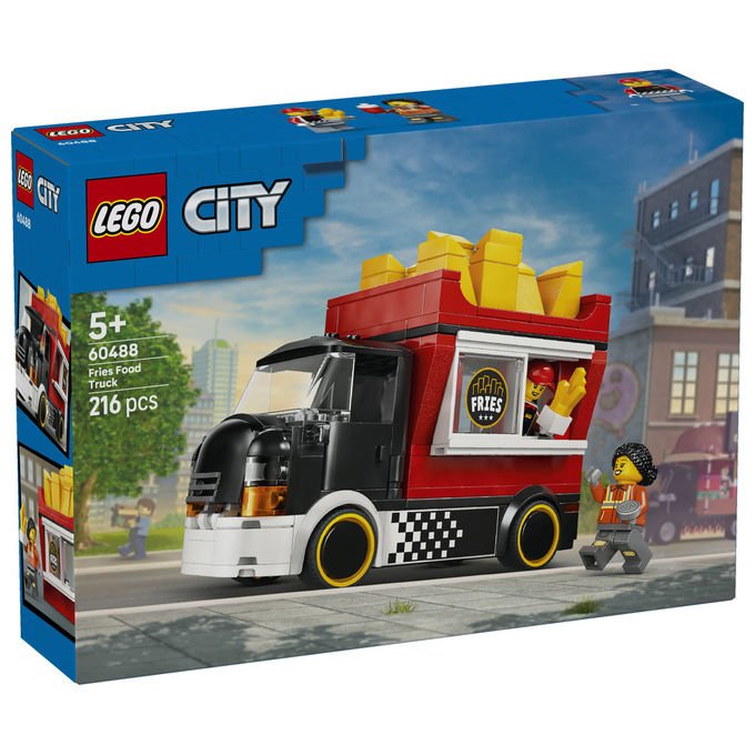 Lego, City Food Truck delle Patatine, Great Vehicles