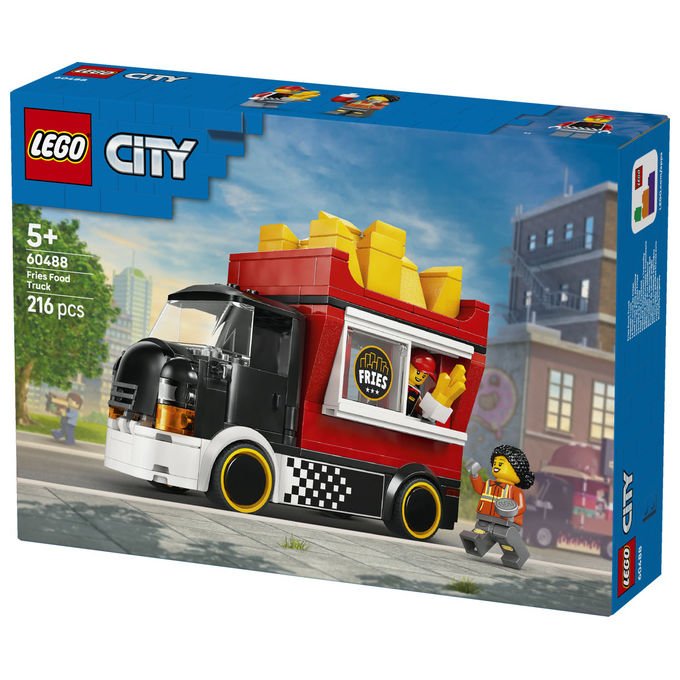 Lego, City Food Truck delle Patatine, Great Vehicles