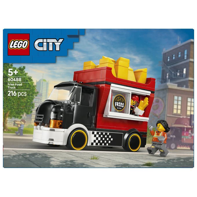 Lego, City Food Truck delle Patatine, Great Vehicles