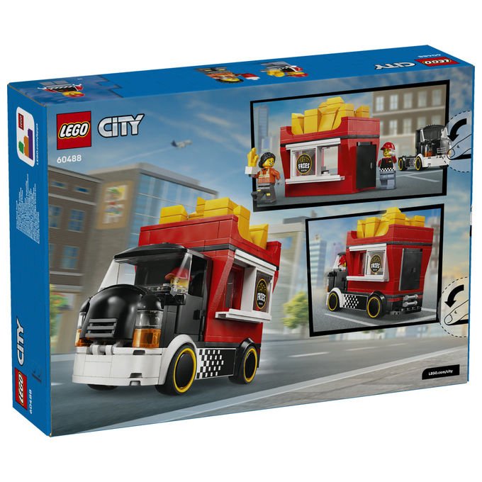 Lego, City Food Truck delle Patatine, Great Vehicles