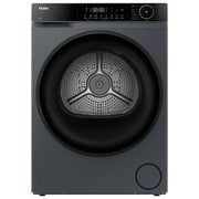 Haier, Asciugatrice a Carica Frontale, 9 Kg, Antracite, I-Refresh, Wi-Fi, Smart AI, HD90-D357GU1-IT