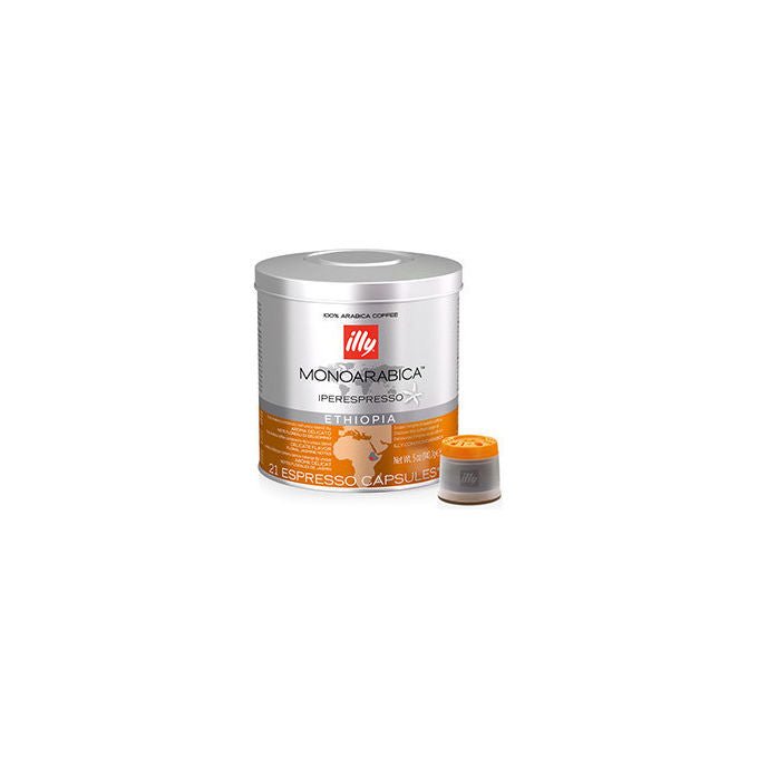 Illy, Capsule Caffe' Iperespresso, 21 Capsule Etiopia