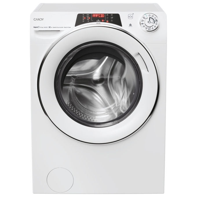 Candy, Lavasciuga RapidÓ, 9+6 Kg, 1400 Giri, Classe A, Wi-Fi, Vapore, Bianco