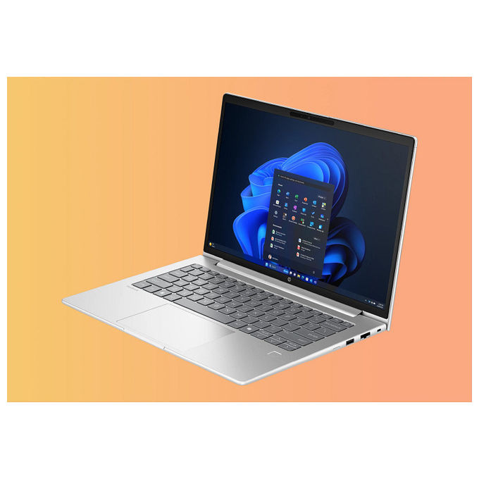 Hp, ProBook 4 G1i, Notebook AI PC 14 pollici, Intel Core Ultra 7 255U, 24 GB RAM, 1 TB SSD, Windows 11 Pro, Argento