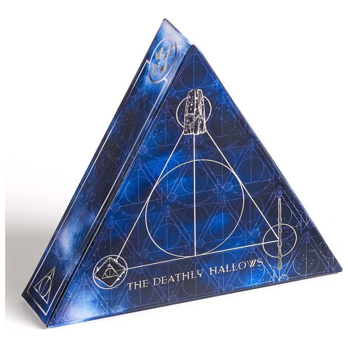 Harry Potter The Carat Shop, Collana con Pendente Doni della Morte Girevole, Confezione Regalo