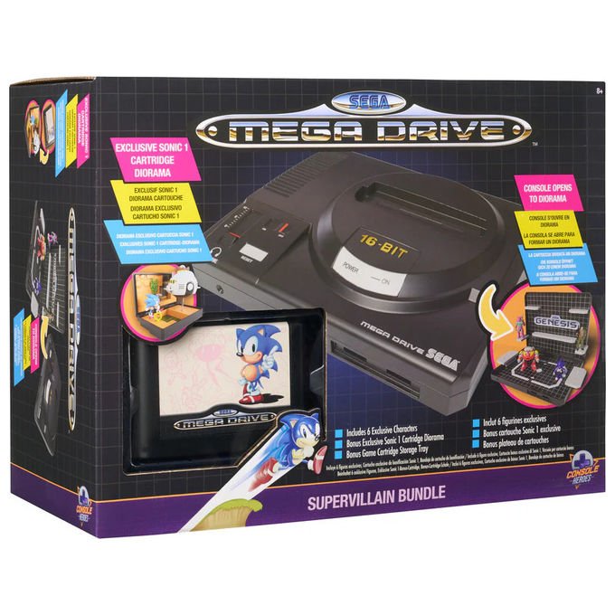 Game Vision, Console Mega Drive Boss Level con Sonic 1