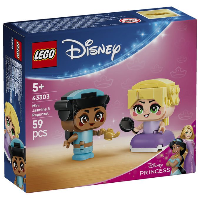Lego, Disney Princess Mini-Jasmine e Mini-Rapunzel