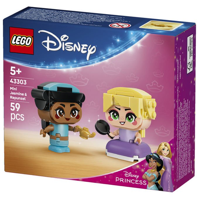 Lego, Disney Princess Mini-Jasmine e Mini-Rapunzel