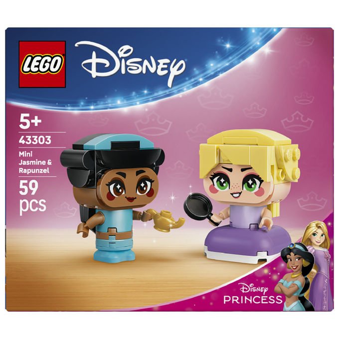Lego, Disney Princess Mini-Jasmine e Mini-Rapunzel
