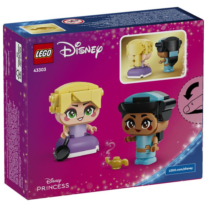 Lego, Disney Princess Mini-Jasmine e Mini-Rapunzel