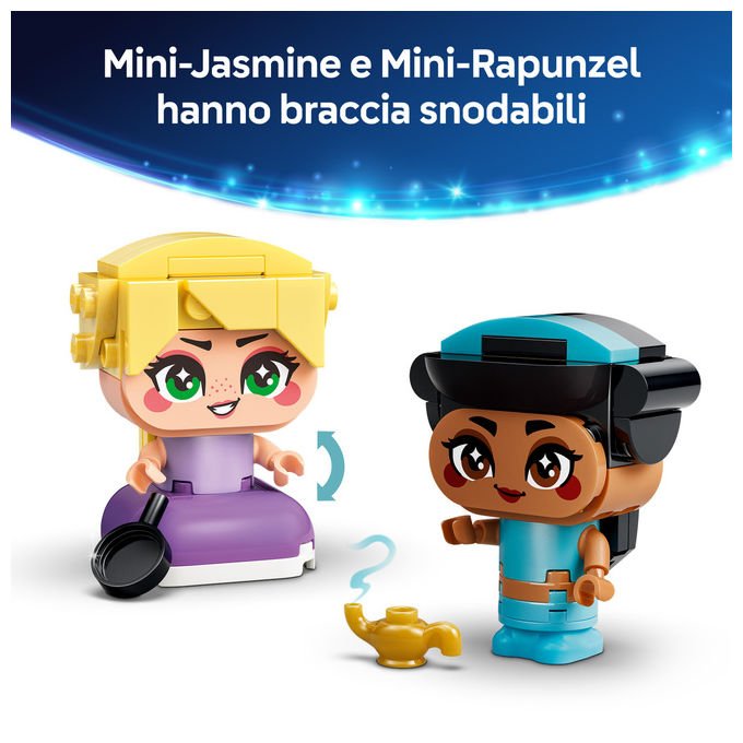 Lego, Disney Princess Mini-Jasmine e Mini-Rapunzel