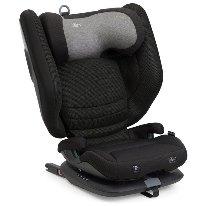 Chicco Fold and Go S i - Size, Seggiolino Auto 2 - 3, 15 - 36 kg, 3 - 12 anni, Nero Grigio - Yeppon