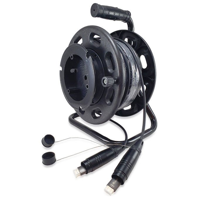 Equip, Cavo HDMI 2.1, Armato Ottico Attivo, 100 m, 8K-60Hz, 4K-120Hz, 48Gbps