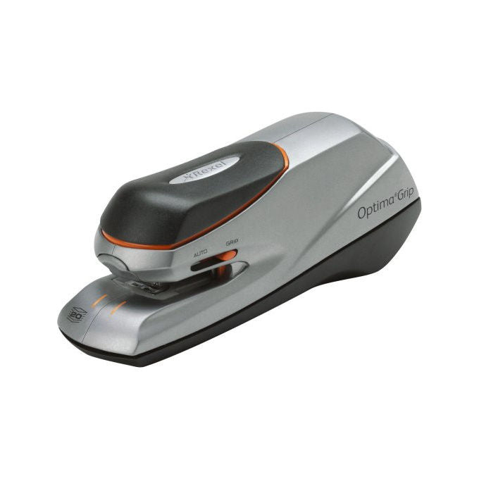 Rexel Rapid 2102349 Cucitrice Elettrica Optima Grip Argento-Nero