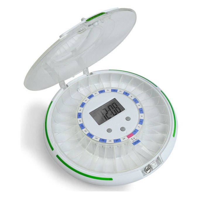 Gima 25871 Organizzatore per Pillole Portapillole Bluetooth 28 Scomparti