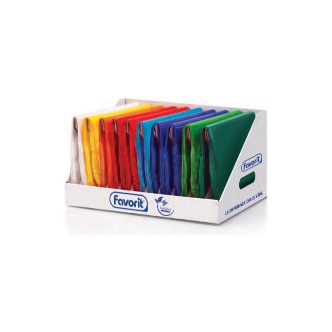 Favorit 400174071 Copertina per Libro e Rivista 300 pz Colori Assortiti Esp.C-Maxi Laccati 160MY