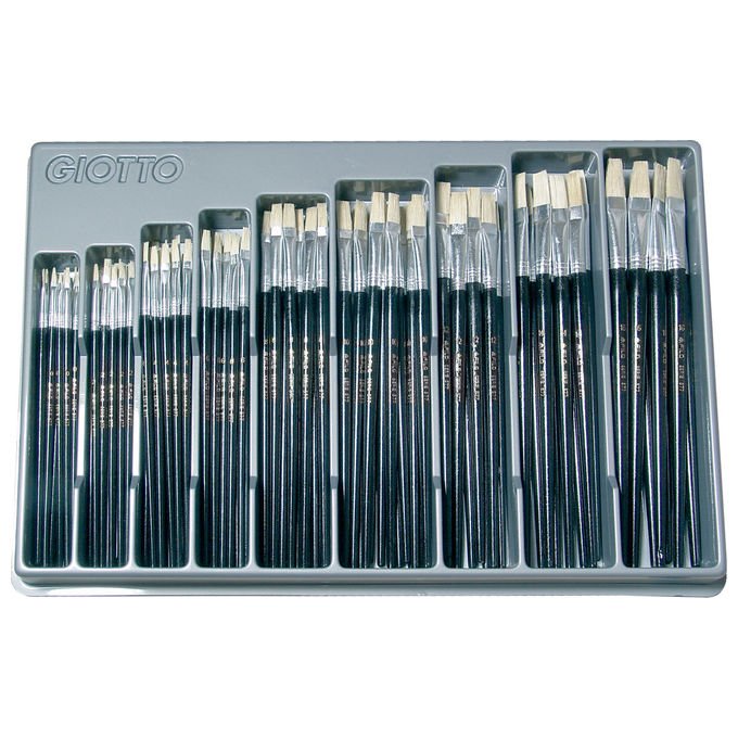 Giotto 577, Set 126 Pennelli Piatti Serie 577 - Yeppon