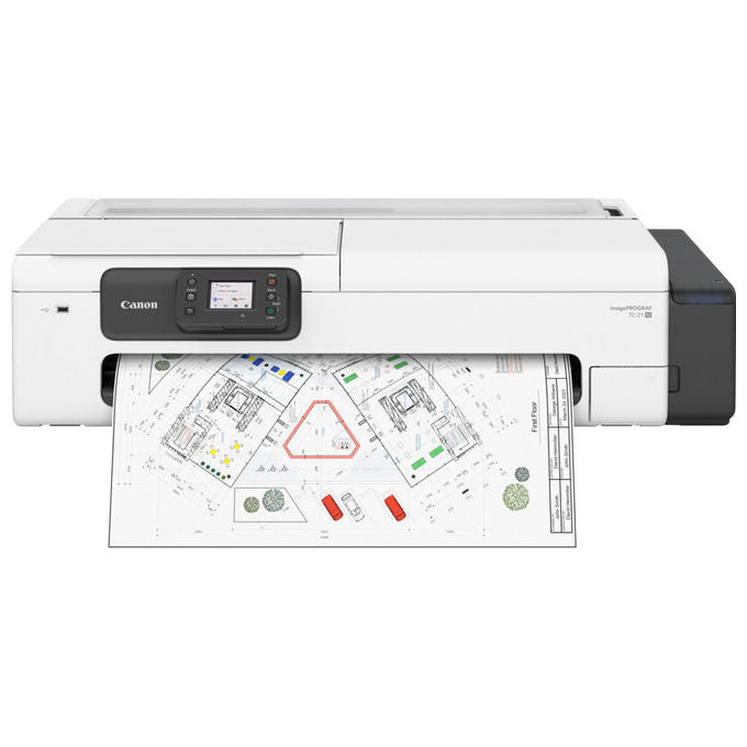 Canon ImagePROGRAF TC-21M, Stampante Grandi Formati, A colori, A1, Ethernet LAN, Wi-Fi