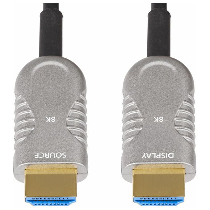 StarTech.com, Cavo Ottico HDMI 2.1 Ibrido Attivo AOC, 30,4 m, CMP, Classe Plenum, Fibra Ottica 8K Ultra High Speed, 48Gbps, 8K 60Hz-4K 120Hz, HDR10+-FRL-TMDS-eARC