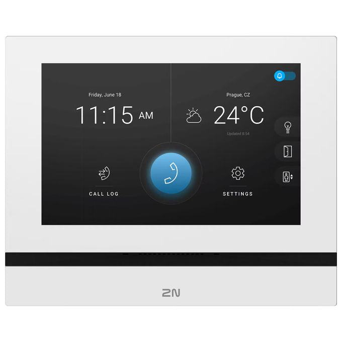 2N, Stazione Interna Video, Indoor View WiFi, Display Touch 7'', Bianco - Yeppon