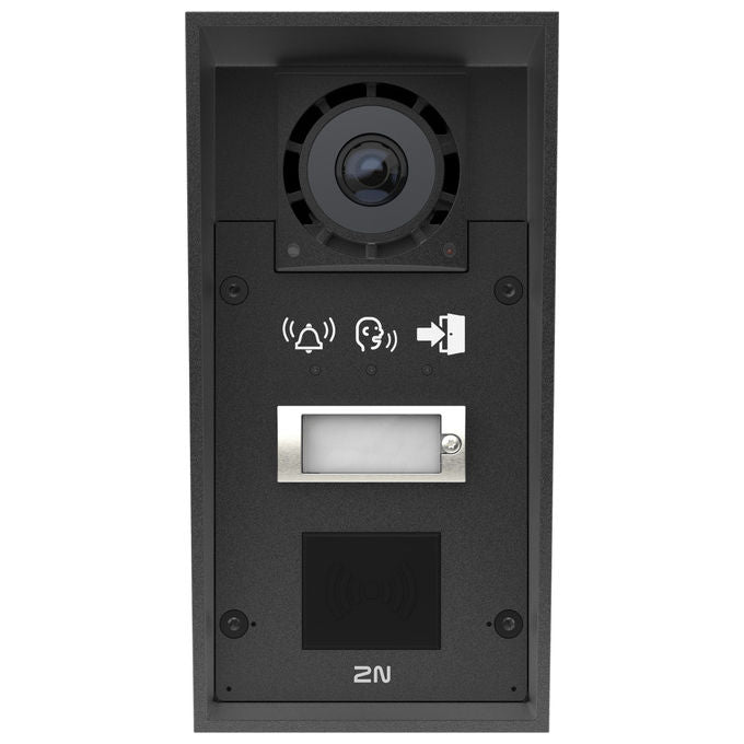 2N Sistema per Video - Citofono IP Force 2.0, 5 MP, Nero, 1 Pulsante, Telecamera - Yeppon