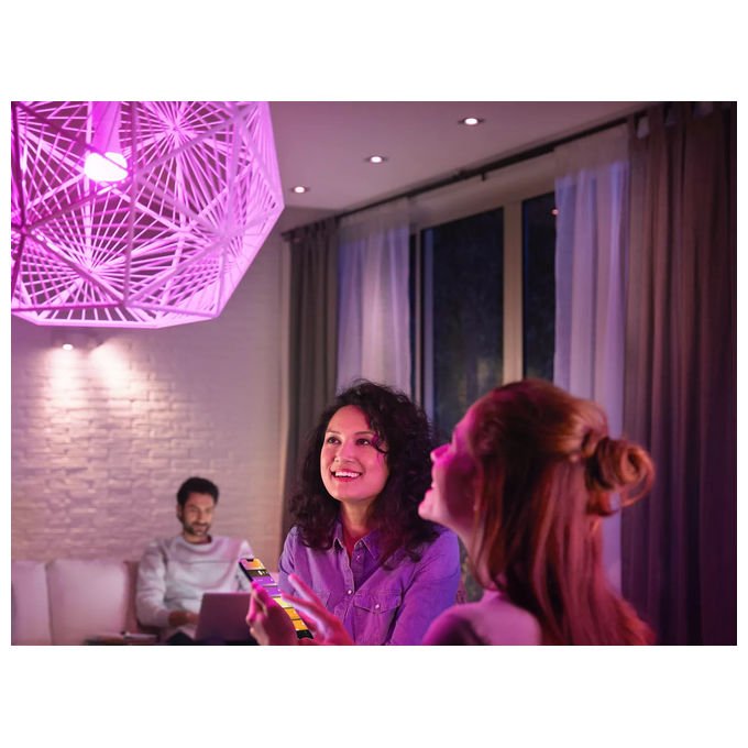 Philips Hue, Starter Kit, 3 Lampadine Smart E27, 75W, White and Color Ambiance