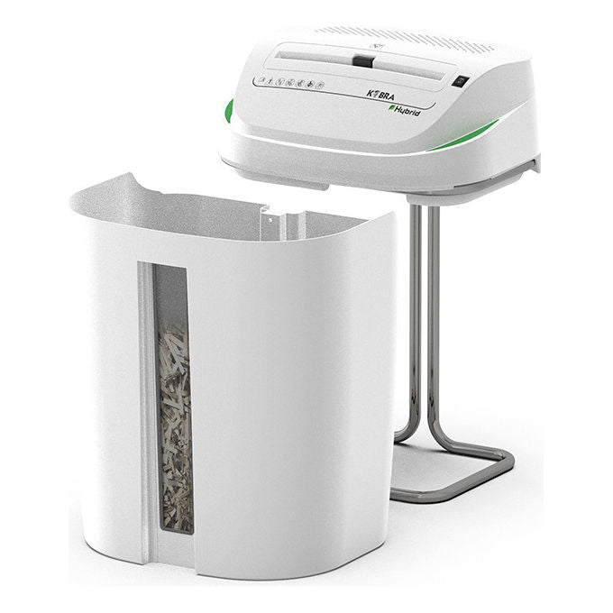 KOBRA C4-HYBRID, Distruggidocumenti a Frammenti, 55 dB, 24 cm, Trasparente, Bianco
