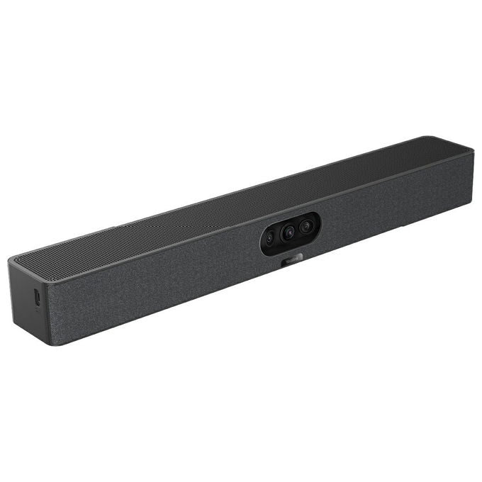 Yealink MeetingBar A25 A25-031 Sistema di Videoconferenza All-in-one con CTP25 Touch Console Kit Nero 3840 x 2160 Pixel 30 fps