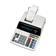 Sharp, Calcolatrice da Scrivania EL - 2607V, Bianco - Yeppon