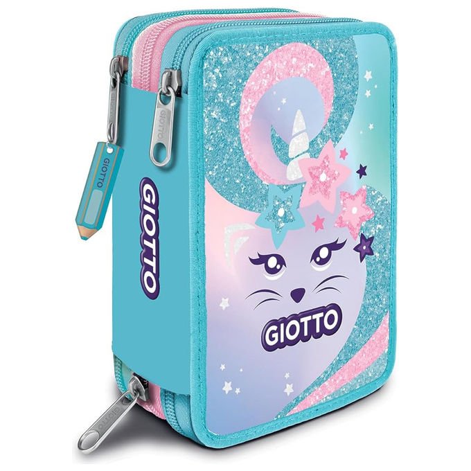 Giotto, Astuccio 3 zip, Candy Cat - Yeppon